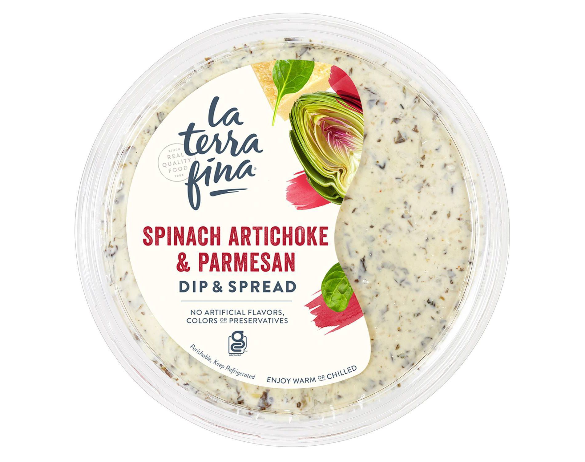 La Terra Fina Spinach Artichoke & Parmesan Dip - 10oz