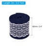 Unique Bargains DIY Wrapping Decoration Soft Burlap Fabric Lace Ribbon 2 Pcs - 2 of 4