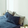 2 Pack Zippered Velvet Pillowcases, Super Soft and Cozy Luxury Fuzzy Flannel Pillow Cases - NTBAY - 3 of 4