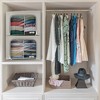 Sorbus Stackable & Foldable Clothes Organizer Storage Bins with Divided Interior, Large Window, & Carry Handles - 2 of 4