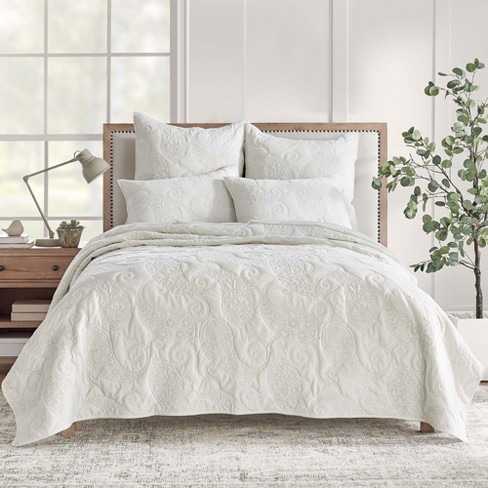 Light Grey Velvet Full/queen Quilt Set - Levtex Home : Target