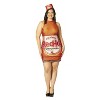 Imposta Costumes Women's Frank's Red Hot Sauce Dress Costume Bodysuit Red One Size - 2 of 4