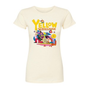 Women's - The Beatles - YS Doodle Fitted Graphic T-Shirt - 1 of 4