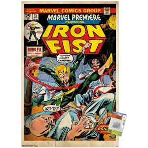 Trends International Marvel Comics - Iron Fist - Premiere Cover #15 Unframed Wall Poster Prints - 1 of 4