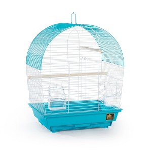 Prevue Pet Products Southbeach Teal/White Dome Top Bird Cage - 1 of 4