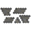 Hextech Trinity City: Painted Highway Intersections, 10 Pieces - 3 of 4