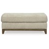 Signature Design by Ashley Traditional Parklynn Ottoman, Desert Brown - 3 of 4