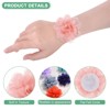 Unique Bargains Mesh Fabric Full Chiffon Flowers for DIY 12 Pcs - 2 of 4