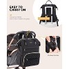 Diaper Bag Backpack, Baby Bag with Changing Station for Moms & Dads, Large Waterproof Mommy bag - 3 of 4