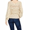 Women's Tara Open Knit Textured Sheer Top - SOLUTION - 3 of 3