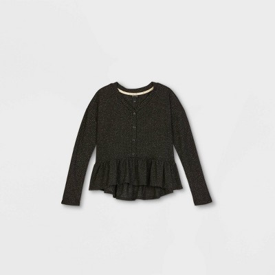black peplum top target