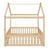 Full Size Wooden Daybed with Fence for Kids, Teens - 3 of 4