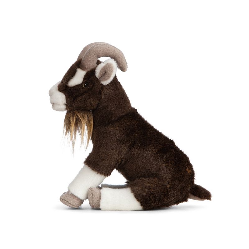 Living Nature Brown Goat Sitting Plush Toy, 2 of 3