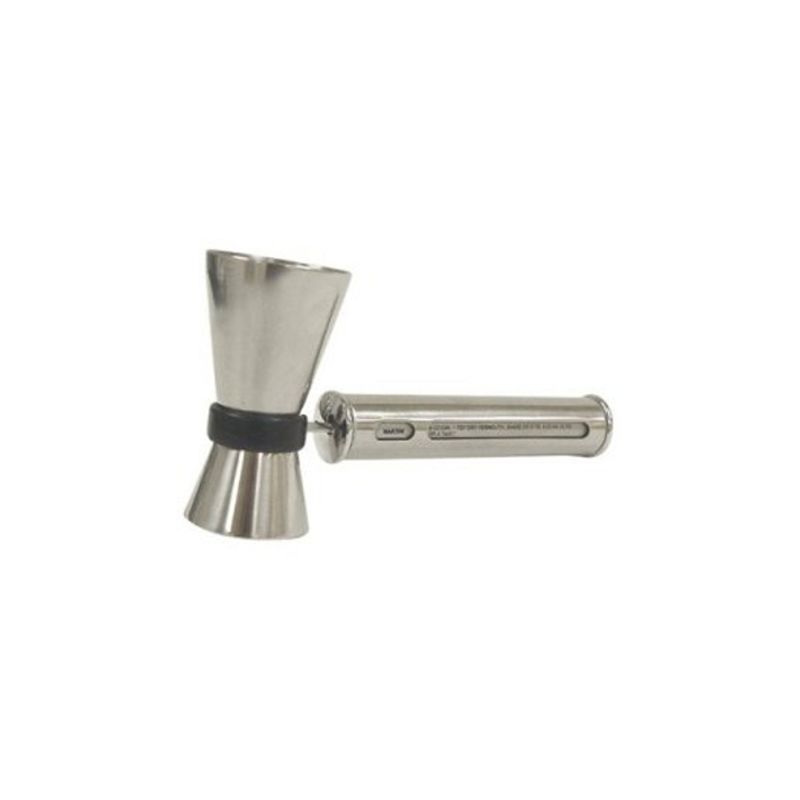 OGGI Stainless Steel Double Jigger Bar Shot Measure with Recipes, 1 of 2
