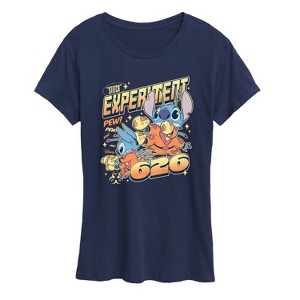 Women's - Lilo and Stitch - Stitch Experiment 626 Short Sleeve Graphic T-Shirt - 1 of 4
