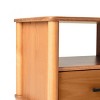 GlasFlength Nightstands Accent Nightstand Bedside Table Nightstand End Tables Nightstands with Drawer for Bedroom, Beige, 20"*15.88"*20" - 4 of 4