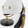 JONATHAN Y Orion 12" Vintage Classic Metal/Acrylic Adjustable Orb: ETL Listed, Toggle Switch, 2700K LED - 4 of 4