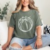 Simply Sage Market Women's Game Day Basketball Short Sleeve Garment Dyed Tee - 2 of 4