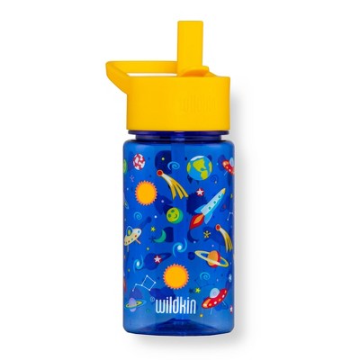 Wildkin Kids 14 oz Stainless Steel Insulated Water Bottle for Boys & Girls (Under Construction)