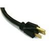 Monoprice Power Cord Splitter Cable - 1.17 Feet - Black | NEMA 5-15P to 2x NEMA 5-15R, 16AWG, 10A - 3 of 4