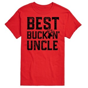 Men's - Instant Message - Best Buckin Uncle Short Sleeve Graphic T-Shirt - 1 of 4