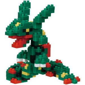 Bandai - Nanoblock - Pokemon Series - Rayquaza Building Kit - 1 of 3