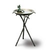 SPI Home Cool Frog Birdbath – 22" H Metal Outdoor Garden Sculpture with Decorative Basin - 2 of 3