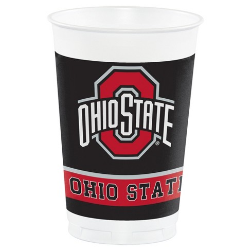 8ct Ohio State Buckeyes University Plastic Cups Target