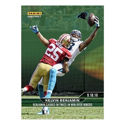 Panini America NFL Carolina Panthers Kelvin Benjamin #36 2016 Panini Instant Base Card