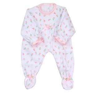 Sophia’s Floral Print PJ Outfit for 15'' Dolls, White/Pink - 1 of 4