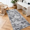 Area Rug Living Room Rug: Washable Modern Abstract Soft Thin Rug Indoor Floor No Slip Stain Resistant Carpet - 3 of 4