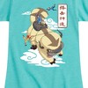Girls' - Avatar: The Last Airbender - Appa Flying Fitted Short Sleeve Graphic T-Shirt - 2 of 4