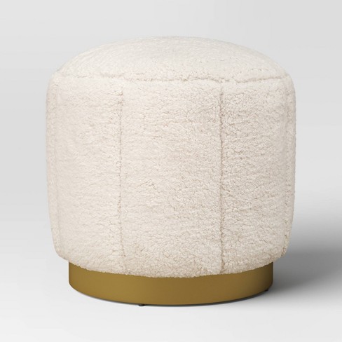 Target round ottoman online