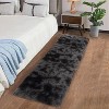 Luxurious Faux Fur Shag Rug – Thick, Soft, Non-Slip, Cozy Carpet for Home Decor, Nursery, and Living Room Tie-Dye - 4 of 4