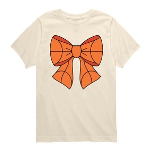 Boys' - Instant Message - Basketball Bow Short Sleeve Graphic T-Shirt - 1 of 4