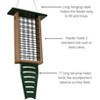 JCS Wildlife Recycled Suet Feeder w/ Tail Prop - 2 of 4