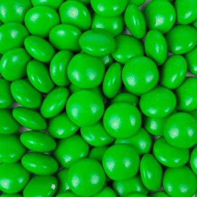 1 Lb Green Candy Milk Chocolate Minis By Just Candy (approx. 500 Pcs ...