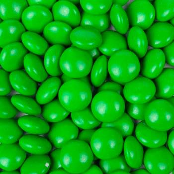1 lb Green Candy Milk Chocolate Minis by Just Candy (approx. 500 Pcs)