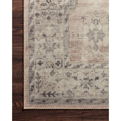 Ivory Elegance Oriental-Inspired Synthetic Flat-Woven Rug - 3'6" x 5'6"