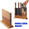 Attop Home Kitchen Magnetic Knife Block Holder Rack Magnetic Stands with Strong Enhanced Magnets Multifunctional Storage Knife Holder - 3 of 4