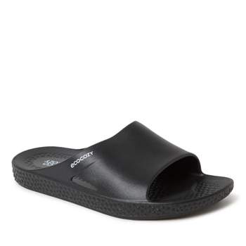Dearfoams EcoCozy Men's Sustainable Comfort Slide Sandal