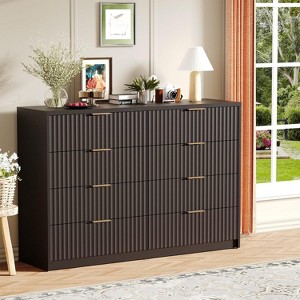 Dresser for Bedroom, 8/9 Drawer Double Dresser, Modern Chest of Drawers for Bedroom, Living Room, Entryway and Closet - 1 of 4