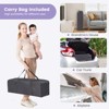 Infans Portable Baby Playard Nursery Center Crib Bassinet w/ Hanging Toys & Music Box - 4 of 4