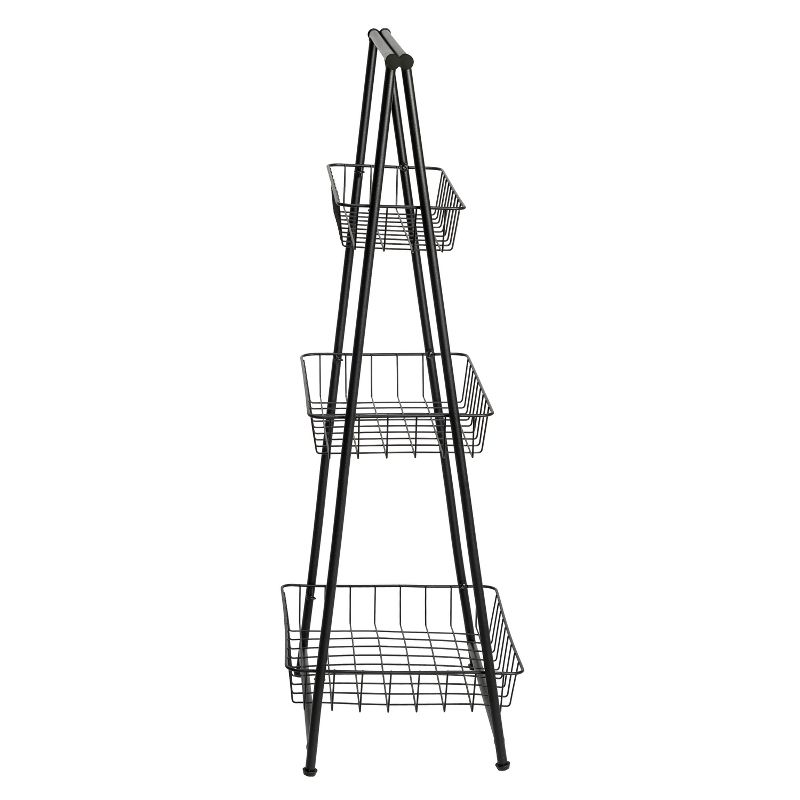 Honey-Can-Do 3 Tier Folding Ladder Shelf, 5 of 11