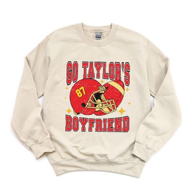 Simply Sage Market Women's Graphic Sweatshirt Go Taylor's Boyfriend Sparkle