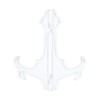 Unique Bargains Plastic Folding Clear Picture Frame Decorative Holder Stands 6 Pcs - 3 of 4