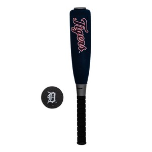 MLB Detroit Tigers Franklin Sports 21" Jumbo Foam Bat & Ball Set - 1 of 4