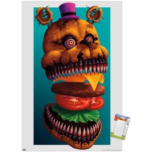 Trends International Five Nights at Freddy's - Burgers Unframed Wall Poster Prints - 1 of 4