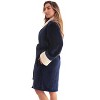 Just Love Womens Plush Solid Robe | Ladies Bathrobe - 2 of 3
