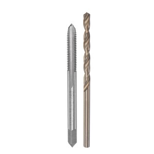 Unique Bargains Cobalt High Speed Steel Straight Flute Twist Drill Bit Tap and Bit Set - 1 of 3